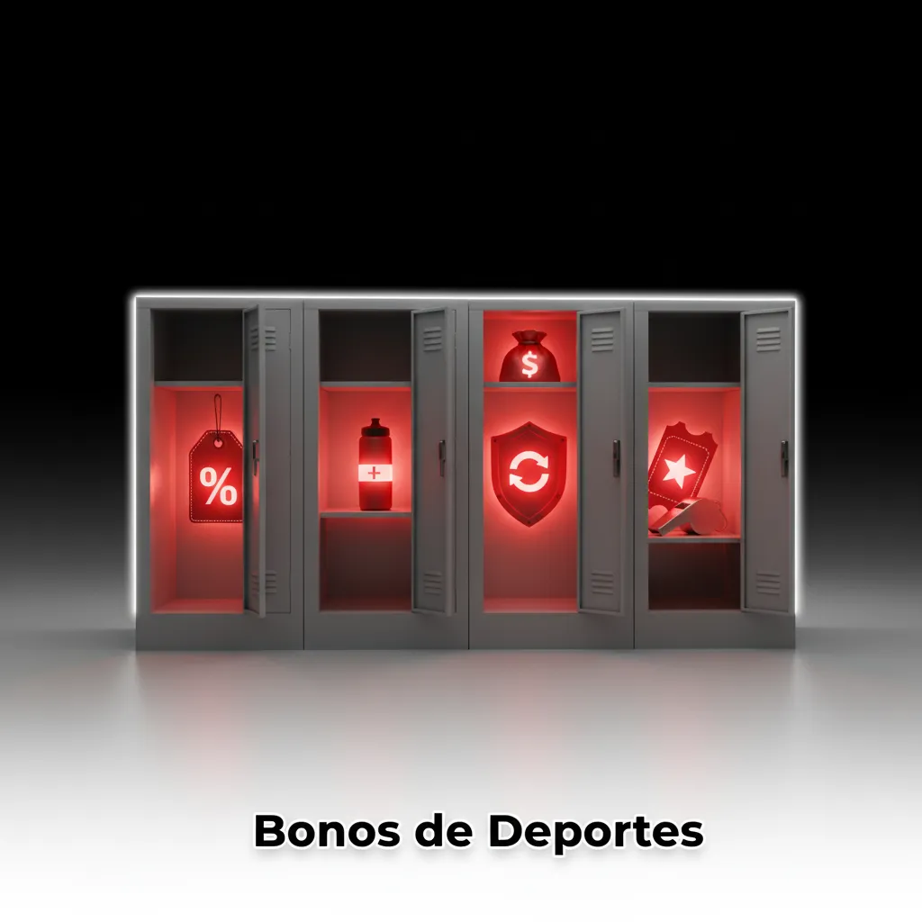 Bonos de Deportes: freebet de recarga, mejora de combinadas, seguro de apuesta y cashback semanal.
