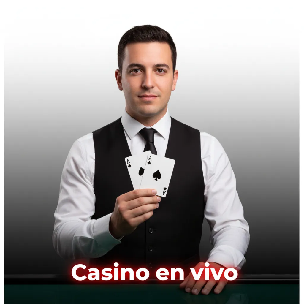 Crupier en vivo en mesa HD con chat; ruleta, blackjack, baccarat y póker. Apuesta en directo desde cualquier dispositivo.