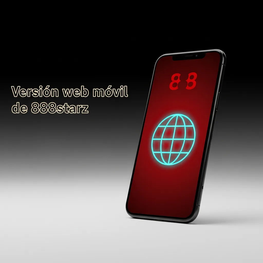 Vista del sitio móvil de 888starz en smartphone y tablet: cuotas, casino, pagos y soporte vía navegador, sin descargar app.