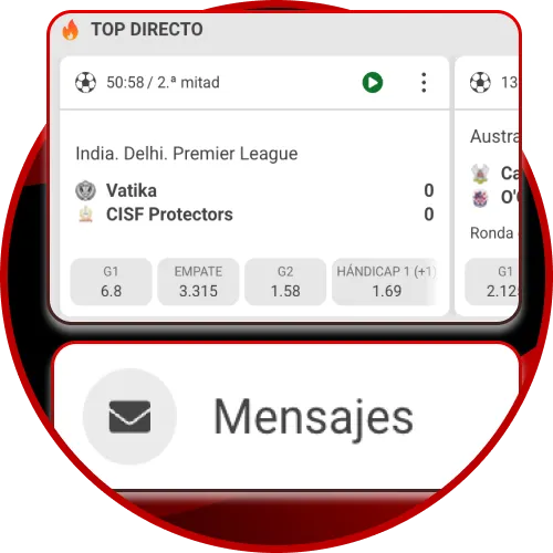 Activa las notificaciones para recibir información en todo momento desde la App 888starz.