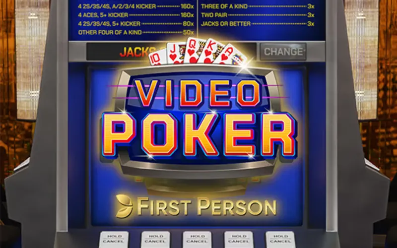 Disfruta de la acción realista en First Person Video Poker con 888starz.