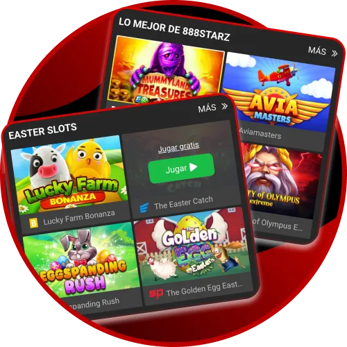 Disfruta de una experiencia de juego sin saturación al navegar en 888starz.